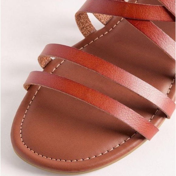 NWOT Torrid Brown Double Buckle Gladiator SandalsSize 9WW - Picture 4 of 5